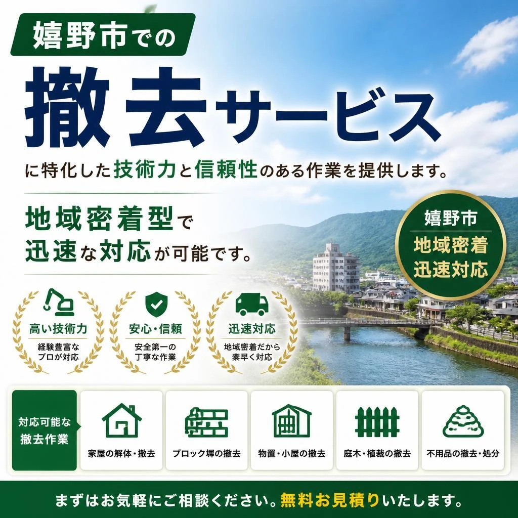 嬉野市におけるサービスの特徴