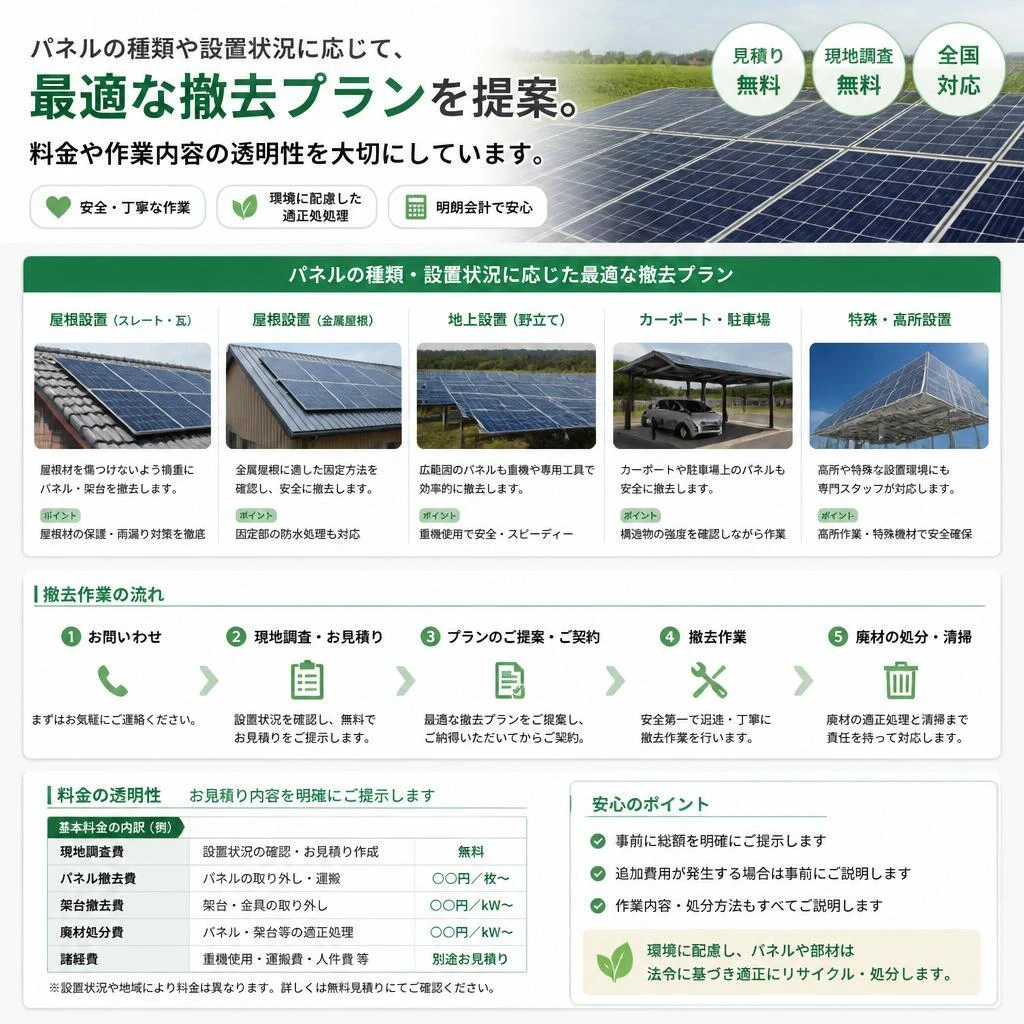 全てのニーズに合わせたプラン